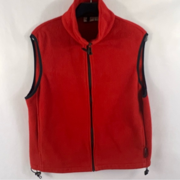 Woolrich Other - Woolrich Polartec Vest Full Zip Drawstring Pockets Casual Men Size M Medium USA